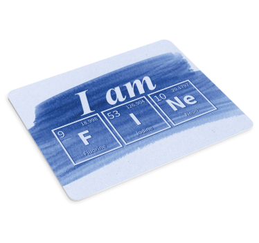 Citaat muismat periodiek systeem citaat - TenStickers