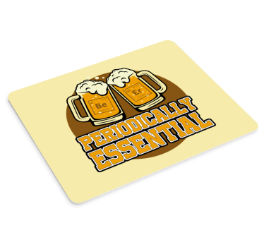 Citaat muismat bier chemie citaat - TenStickers