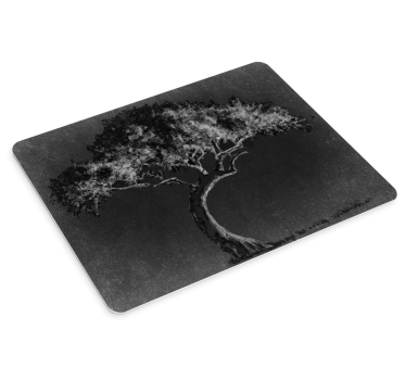 Originele muismat artistieke boom silhouet - TenStickers