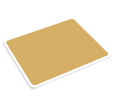 Originele muismat Oker kleuren - TenStickers