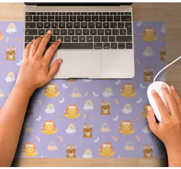 Anime muismat schattige dierenpersonages - TenStickers