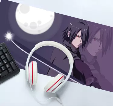 Anime muismat strijder met zwaard - TenStickers