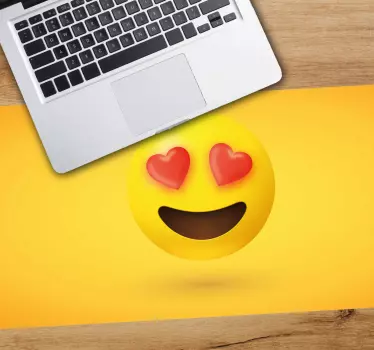 Citaat muismat liefde emoji expressie - TenStickers