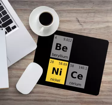 Citaat muismat periodieke tafel elementen - TenStickers