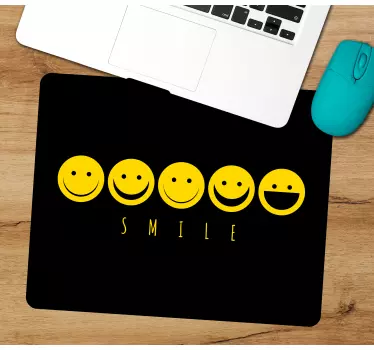Citaat muismat smile emoji collectie - TenStickers