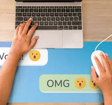 Citaat muismat verbaasde uitdrukkingen berichten - TenStickers