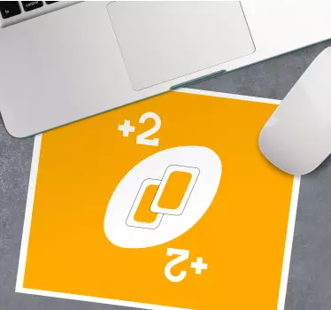 Gaming muismat +2 game symbol - TenStickers