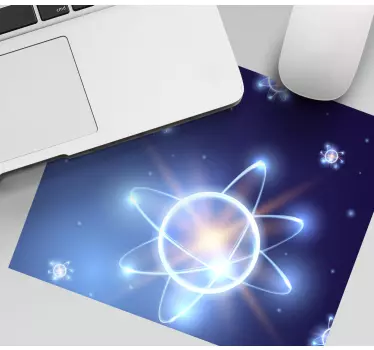 Gaming muismat atomic deeltjes glans - TenStickers