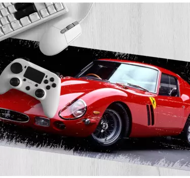 Gaming muismat klassieke raceauto - TenStickers