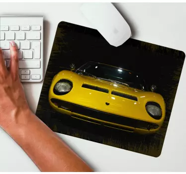 Gaming muismat lamborghini voorkant - TenStickers