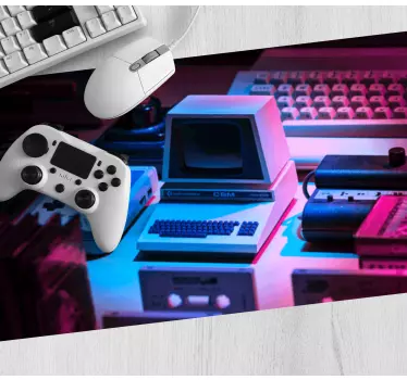 Gaming muismat retro gaming apparatuur - TenStickers