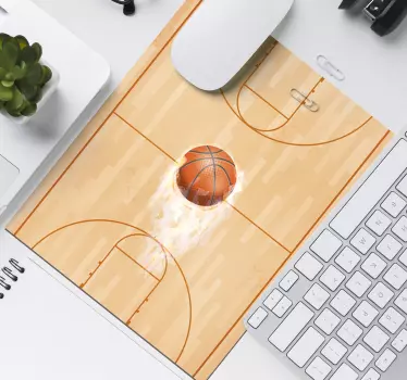 Muismat Basketbalveld - TenStickers