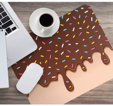 Originele muismat chocolade druppel traktaties - TenStickers