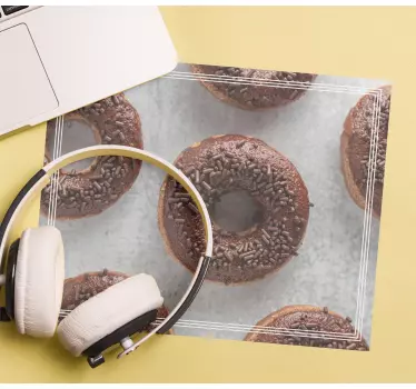 Originele muismat chocolade sprinkelde traktaties - TenStickers
