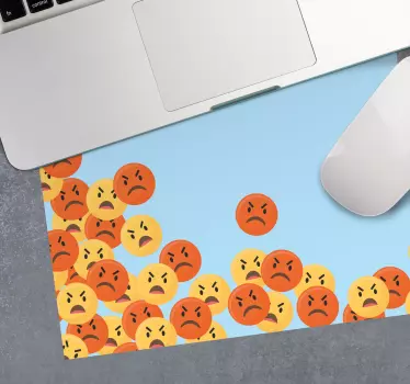 Originele muismat emoticon uitdrukkingen - TenStickers