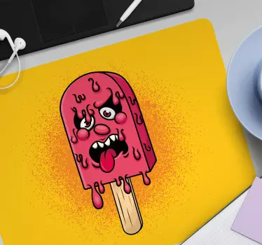 Originele muismat grappige smeltende snack - TenStickers