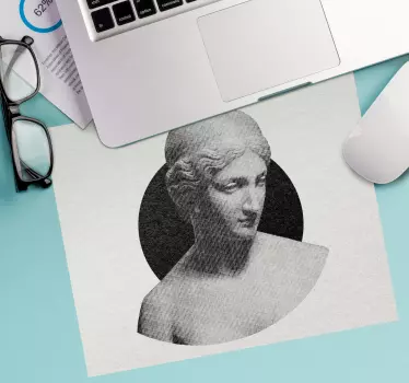 Originele muismat klassieke sculptuuraccent - TenStickers