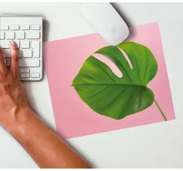 Originele muismat monstera blad accent - TenStickers