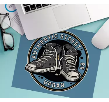 Originele muismat stijlvolle stads sneakers - TenStickers