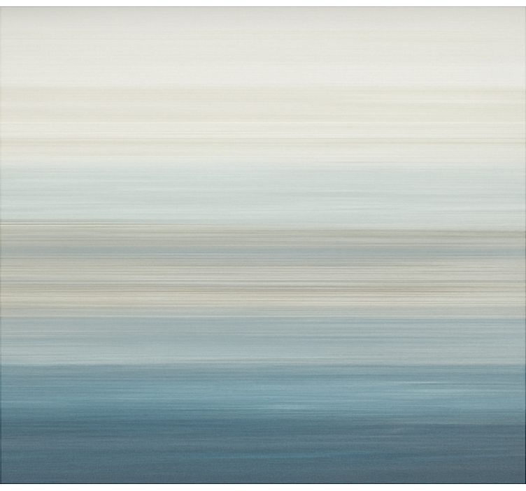 Zachtblauw verloop badkamer rolgordijn - TenStickers