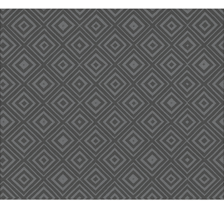 Grijze diamant geometrische rolgordijn tienerkamer - TenStickers