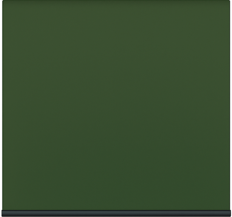 Diep olijfgroen rolgordijn eetkamer - TenStickers