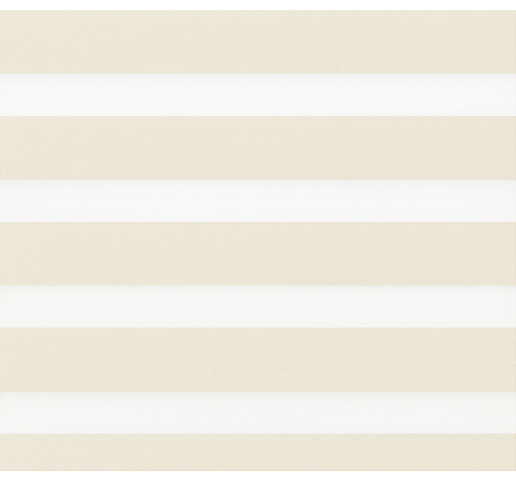 Gebroken witte streep rolgordijn eetkamer - TenStickers