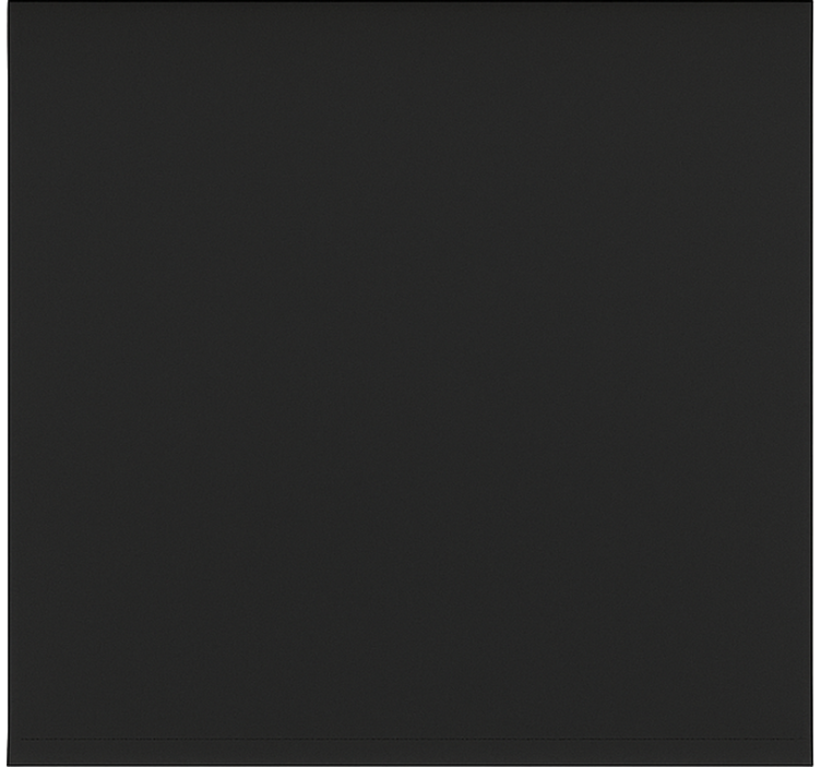 Kantoor rolgordijn trendy basic zwart - TenStickers