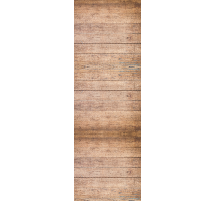 Rolgordijn thuis kantoor horizontale rustieke houten planken - TenStickers