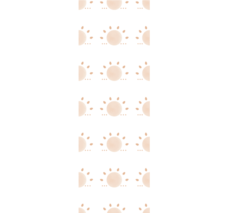 Kinderkamer rolgordijn abstract minimal zon - TenStickers