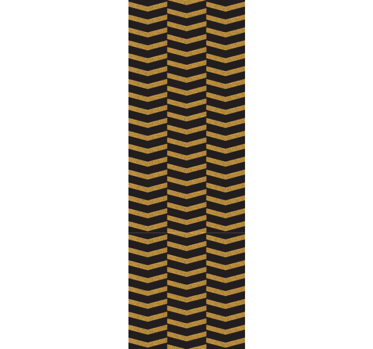 Kantoor rolgordijn marmer gouden lijnen - TenStickers