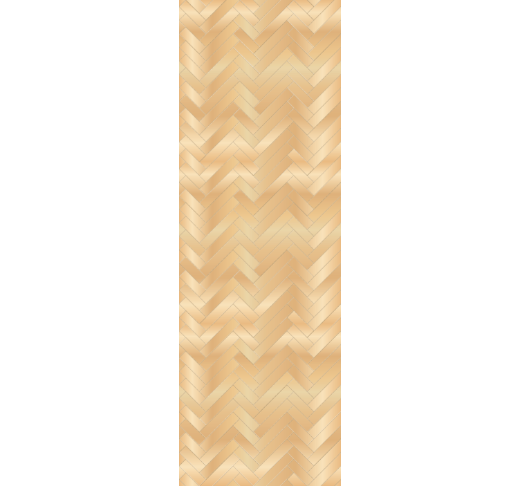 Kantoor rolgordijn houten gouden patroon - TenStickers