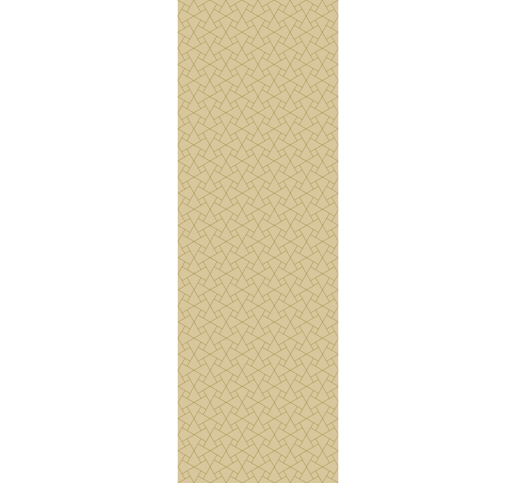 Kantoor rolgordijn grafisch grijs en beige - TenStickers