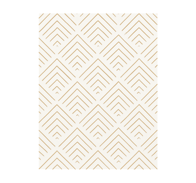 Rolgordijn tienerkamer eenvoudige geometrische chevrons - TenStickers