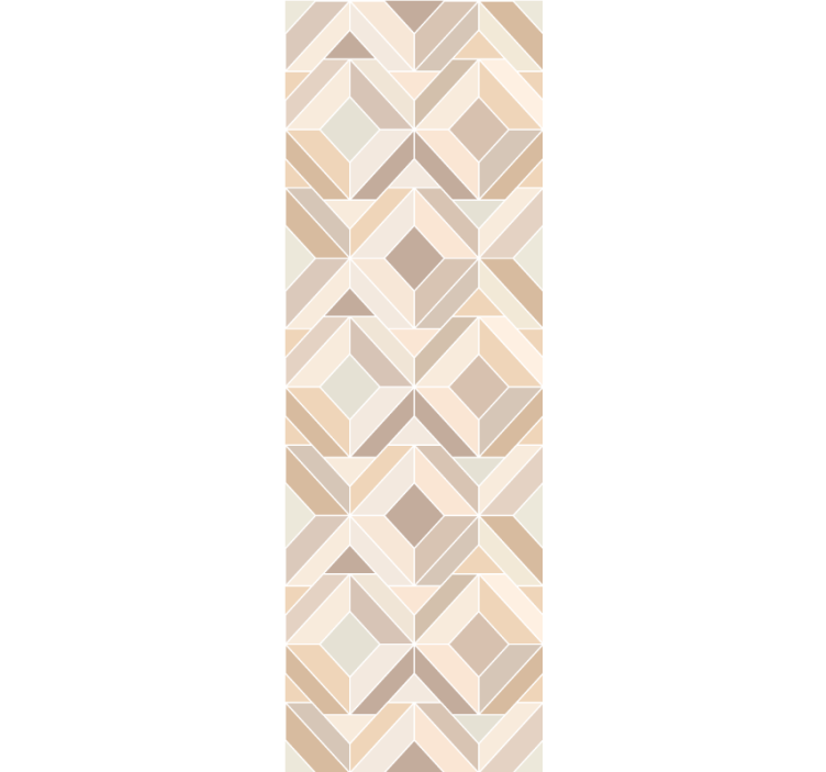 Modern rolgordijn beige patroon met strepen - TenStickers