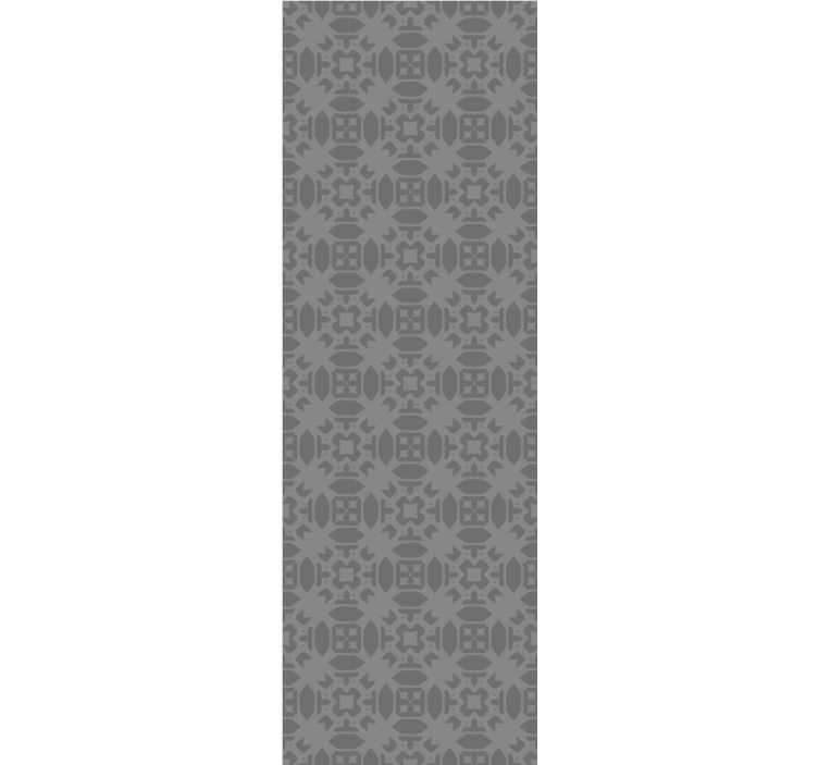 Modern rolgordijn rustiek geometrisch design - TenStickers