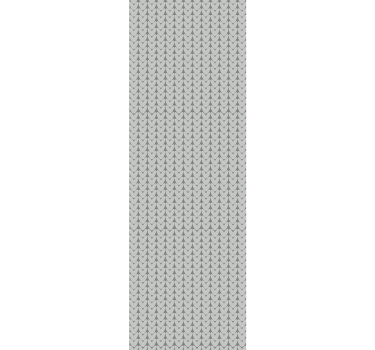 Modern rolgordijn minimalistisch grijs verticaal patroon - TenStickers