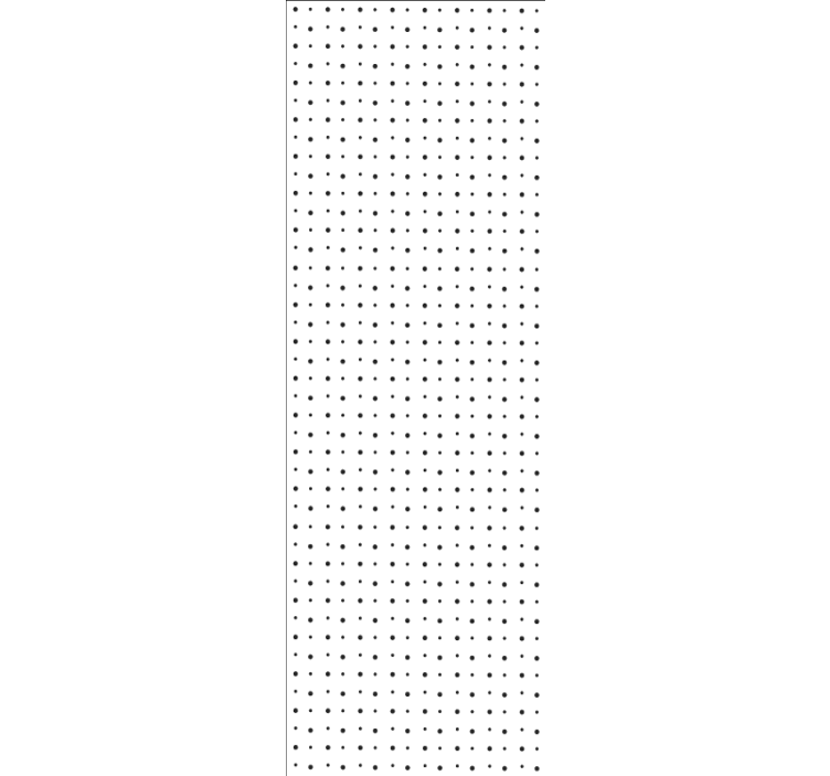 Modern rolgordijn verticale lijnen van stippen - TenStickers