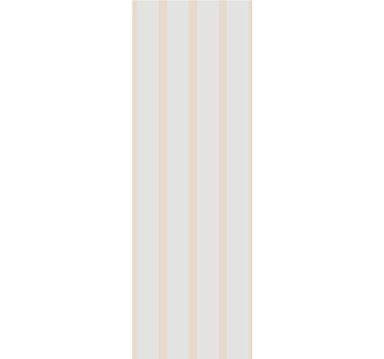 Modern rolgordijn grijs en beige verticale strepen - TenStickers