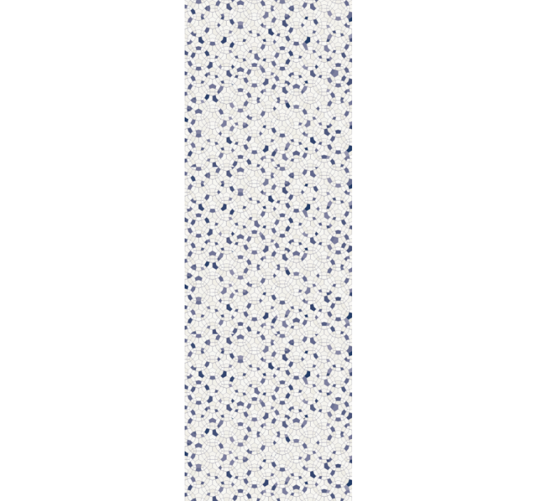 Modern rolgordijn cirkels en diamanten - TenStickers