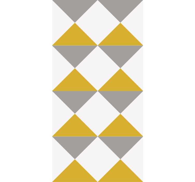 Modern rolgordijn glam pantone kleurblok - TenStickers