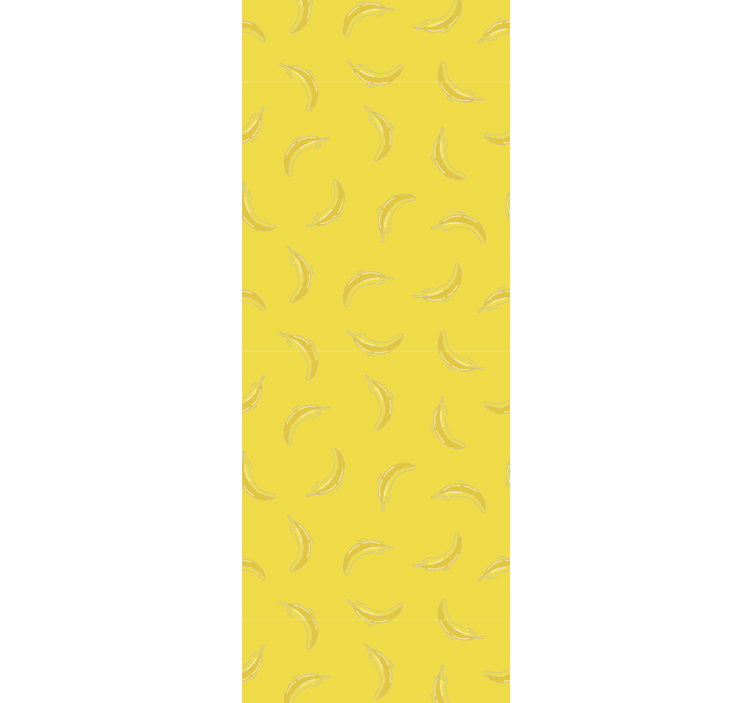Modern rolgordijn pantone bananen - TenStickers
