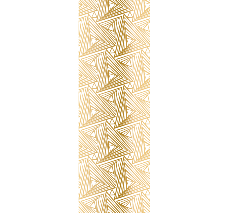 Modern rolgordijn minimalistische geometrische variant - TenStickers