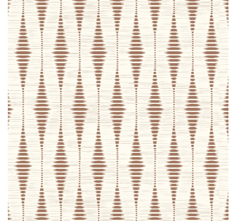 Rolgordijn beige mocha mousse rabaul ikat - TenStickers