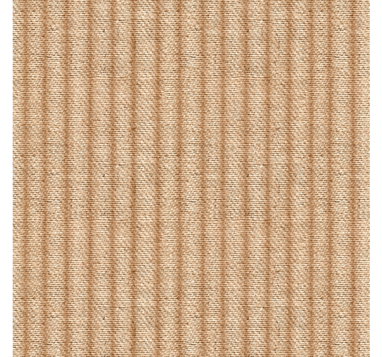 Rolgordijn beige met jute textuureffect - TenStickers