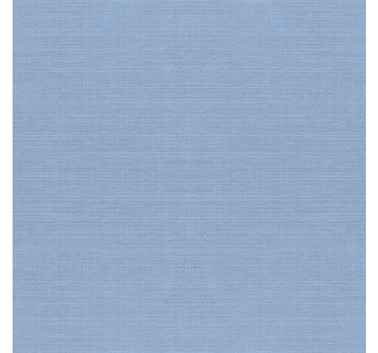 Blauw rolgordijn met dun blauw jute motief - TenStickers