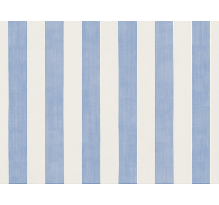 Blauw rolgordijn met blauwe en witte strepen - TenStickers