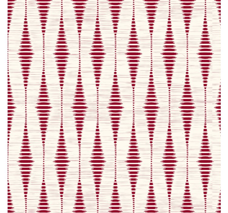 Modern rolgordijn red rabaul ikat - TenStickers