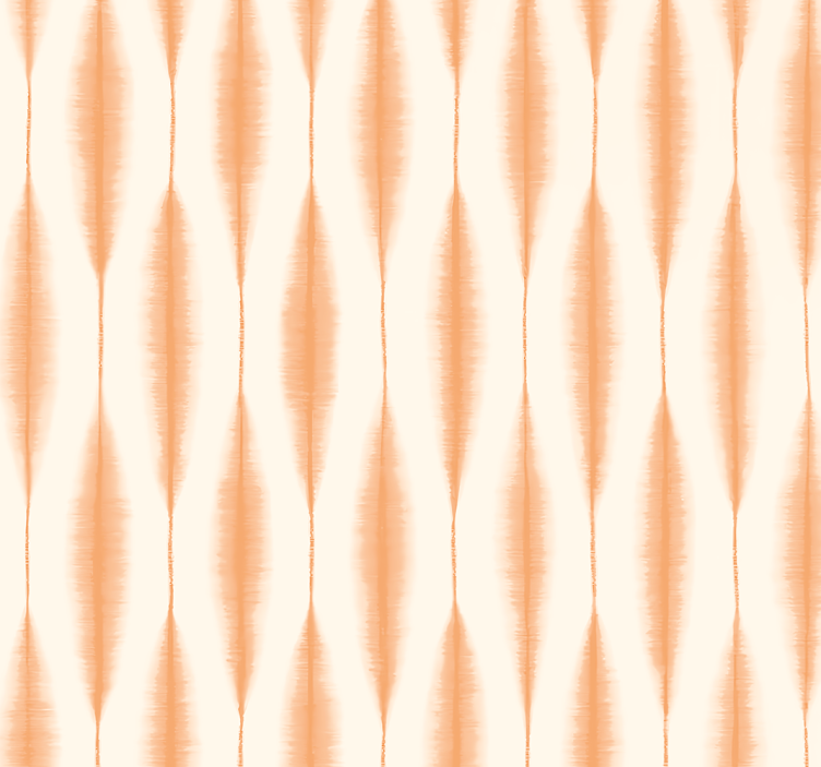 Modern rolgordijn ikat kasuri oranje - TenStickers