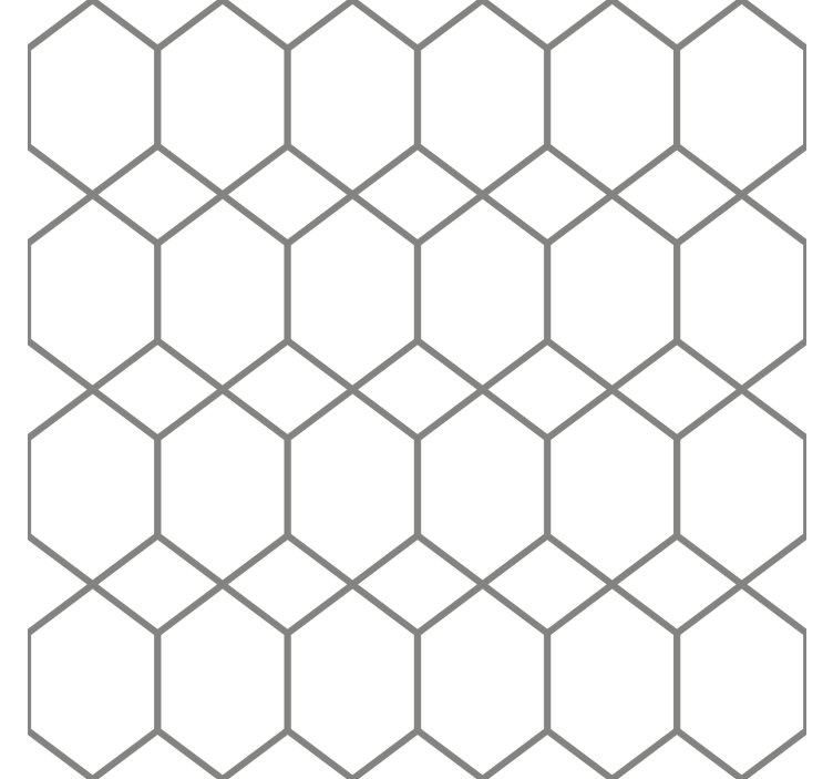 Modern rolgordijn met gevlochten patroon - TenStickers